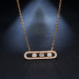 European American Temperament Clavicle Chain Fine Jewelry