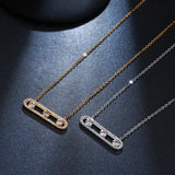 European American Temperament Clavicle Chain Fine Jewelry