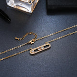 European American Temperament Clavicle Chain Fine Jewelry