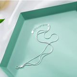 Multilayer Snake Bone Anklet for Girlfriend Birthday Gift