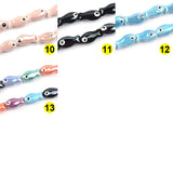 Fish Ceramic Beads for Jewelry Making Diy Hand Big Hole Loose Porcelain Bead