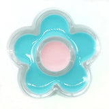 Enamel Flower Acrylic Beads Hair Jewelry Accessory 10 Pieces
