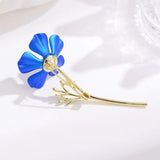 Flower Enamel Pin Women's Brooch Bouquet Jewelry Gift
