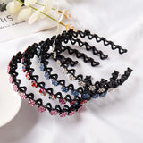 Rhinestone Flower Headband for Women - Crystal Bow Hair Accessory