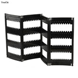 Foldable Jewelry Organizer Holder Earrings Storage Display Stand