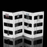 Foldable Jewelry Organizer Holder Earrings Storage Display Stand