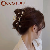 Silver Hair Claw Goth Hair Accessoires