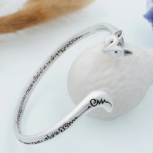 Fox Open Bracelet Birthday Party Gift Summer Jewelry