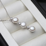 Freshwater Natural Pearl Pendant Necklace for Women