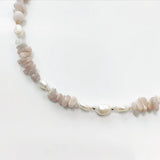 Freshwater Pearl Beaded Necklace Natural Stone Women Arm Accessories