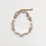 Freshwater Pearl Beaded Necklace Natural Stone Women Arm Accessories