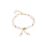 Freshwater Pearl Bracelet 925 Silver Jewelry Wedding Party Gift