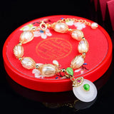 Freshwater Pearl Bracelet with Pendant Women Gift