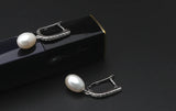 Freshwater Pearl earrings for Women natural pearl jewelry wedding party love