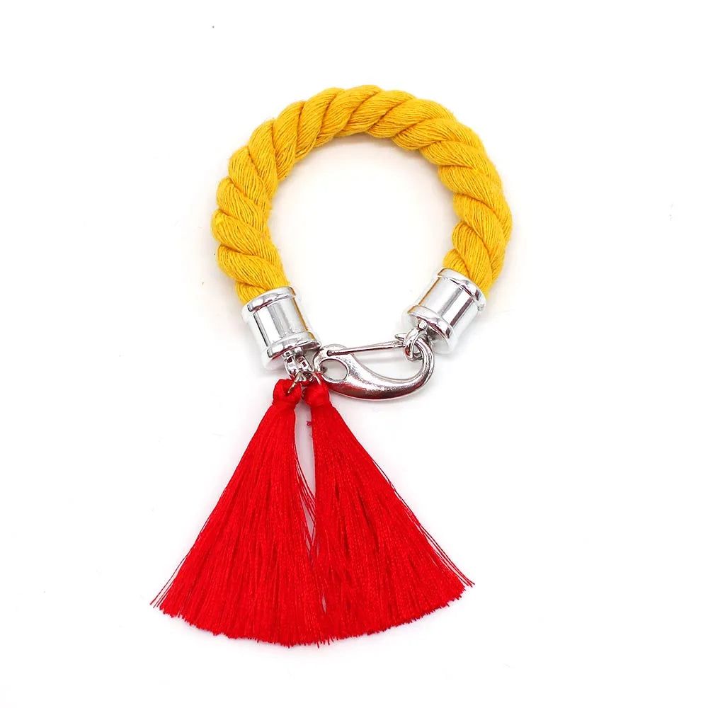 Vintage Tassel Friendship Bracelet for Women