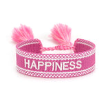 Friendship Couple Embroidered Tassel Bracelet Hand-woven Charm Jewelry