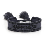 Friendship Couple Embroidered Tassel Bracelet Hand-woven Charm Jewelry
