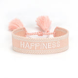 Friendship Couple Embroidered Tassel Bracelet Hand-woven Charm Jewelry