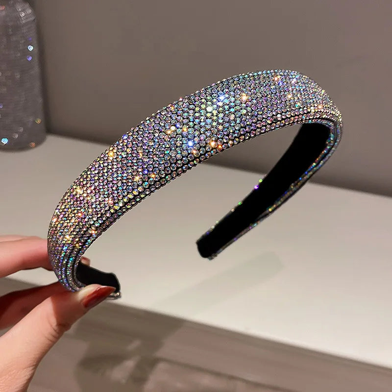 Sparkling Rhinestone Headband for Women Hair Accessories