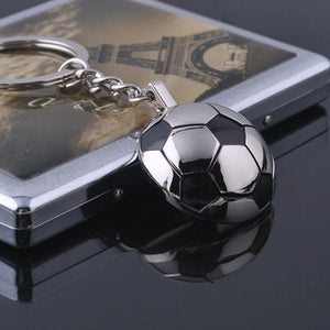 Funny Football Keychain Engraving Letter Personalized Keyring