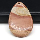 Gemstone Water Drop Quartzs Pendant for Jewelry Making Diy Women
