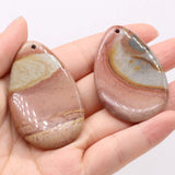 Gemstone Water Drop Quartzs Pendant for Jewelry Making Diy Women