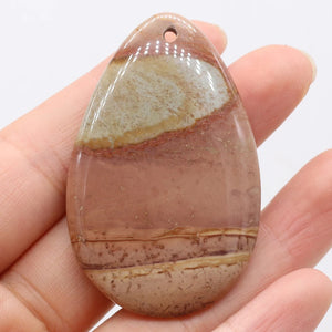 Gemstone Water Drop Quartzs Pendant for Jewelry Making Diy Women