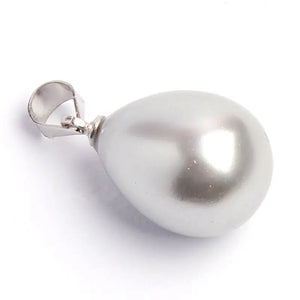 12x16mm South Sea Shell Pearl Drop Pendant
