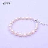 Freshwater Pearl Bracelet 7-8MM Women's Jewelry