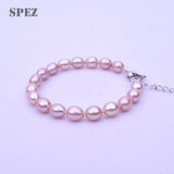 Freshwater Pearl Bracelet 7-8MM Women's Jewelry