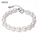 Freshwater Pearl Bracelet 7-8MM Women's Jewelry