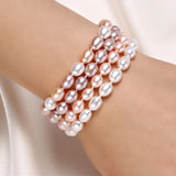 Freshwater Pearl Bracelet 7-8MM Women's Jewelry