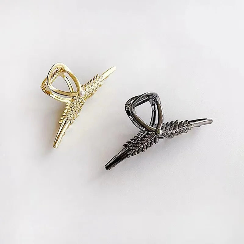 Geometric Metal Hair Claw Clips for Women Vintage Hairclip