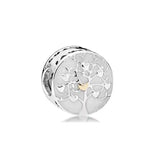 925 Sterling Silver Charms Bangles for Women Bracelets Charmsy Beads
