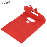 Plastic Gift Wrap Bags with Satin Ribbon