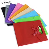 Plastic Gift Wrap Bags with Satin Ribbon