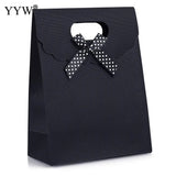 Plastic Gift Wrap Bags with Satin Ribbon