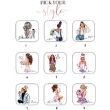 Personalized Girls Name Jewelry Case Organizer