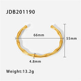 Stainless Steel Bangle Wristband Wedding Girls Gift For Women
