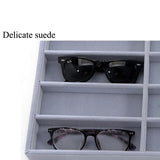 Gray Sunglasses Display Box Jewelry Organizer Tray