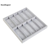 Gray Sunglasses Display Box Jewelry Organizer Tray