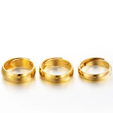 Adjustable Glossy Rings for Women
