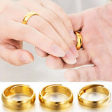 Adjustable Glossy Rings for Women