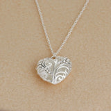 Heart Pendant Glow In The Dark Necklace for Women