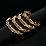 Wedding Bangles For Women Bride Open Bracelets Indian African Dubai Jewelry