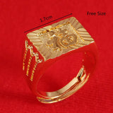 Lucky Ring Men's Luck Chinese Adjustable Ring