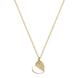 S925 Sterling Silver Heart Pendant Necklace for Women