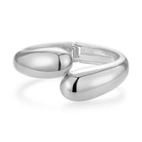 Silver Cuff Bracelet Bangle Wedding Charm Gift