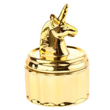 Unicorn Ceramic Jewelry Box Earrings Necklace Storage Organizer Tray
