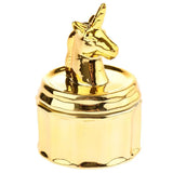 Unicorn Ceramic Jewelry Box Earrings Necklace Storage Organizer Tray